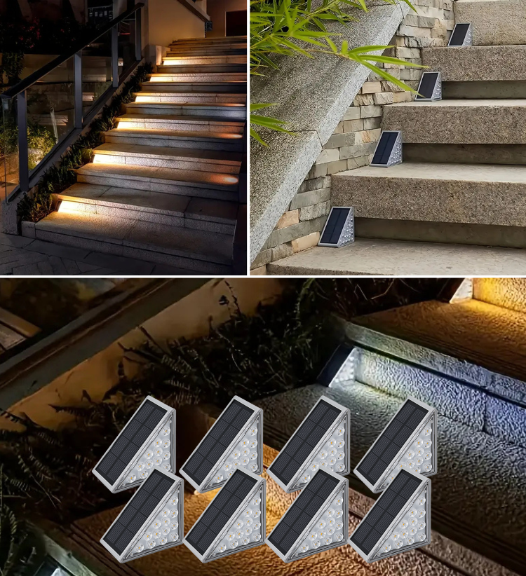 Luminária de Led com Sensor - Carregamento Solar