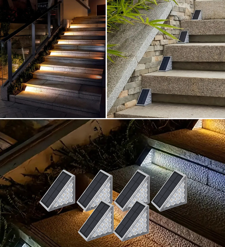 Luminária de Led com Sensor - Carregamento Solar