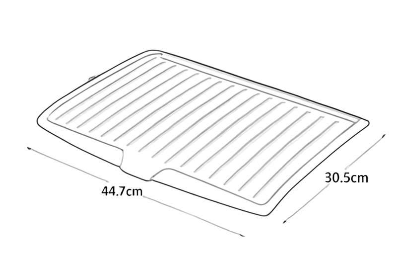 Escorredor de Louça Silicone Antiderrapante - Secagem Rápida Inteligente