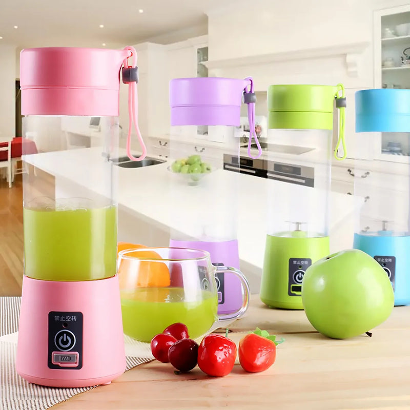 Mini Liquidificador Portátil USB – 380ml