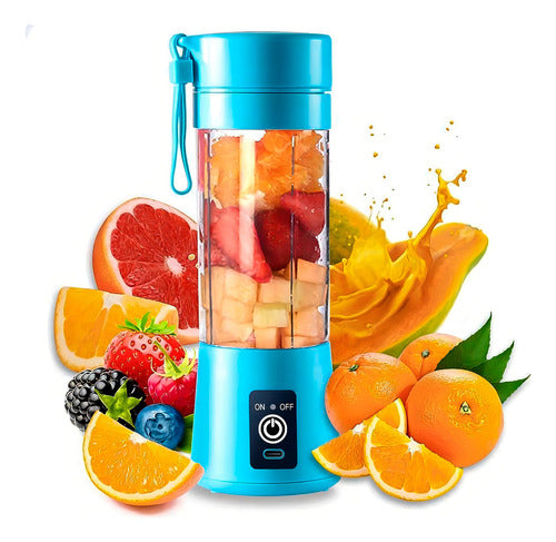 Mini Liquidificador Portátil USB – 380ml